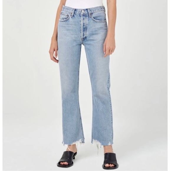 AGOLDE Relaxed Boot Organic Cotton Jeans Size 26 - Picture 1 of 8
